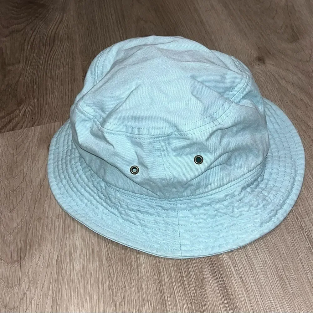 Kid's Newhattan Aqua Blue Bucket Hat